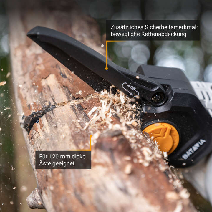 BATAVIA Akku 18 V Einhand-Kettensäge Nexxsaw 6"